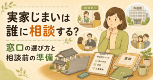 実家じまいは誰に相談する？窓口の選び方と相談前の準備
